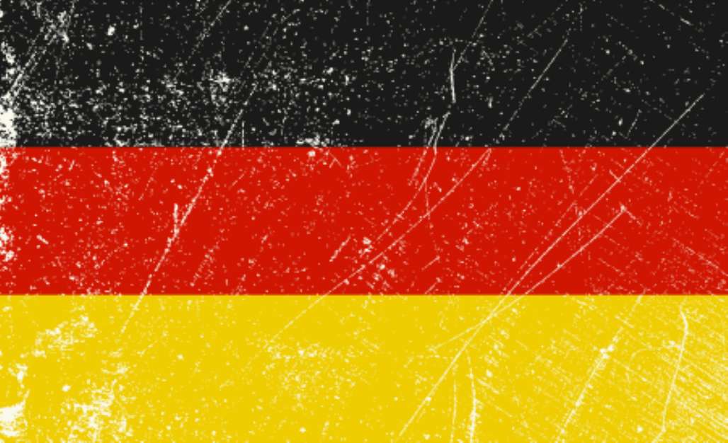 Deutsch Flagge vintage