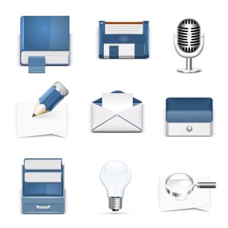 vector web icon set