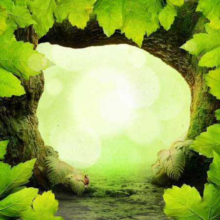 Green Paradise Background