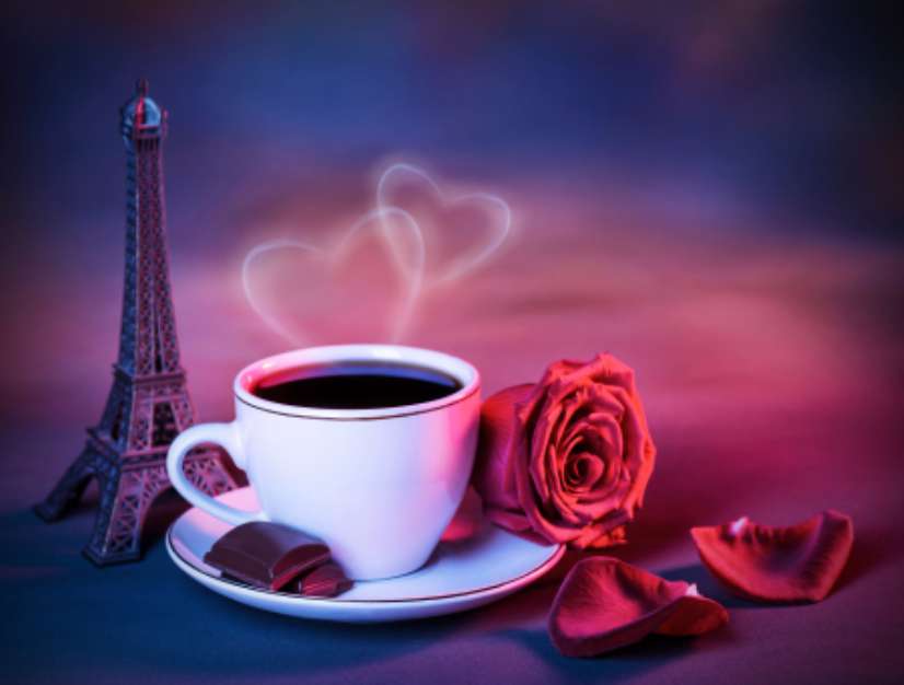 Valentine day still life