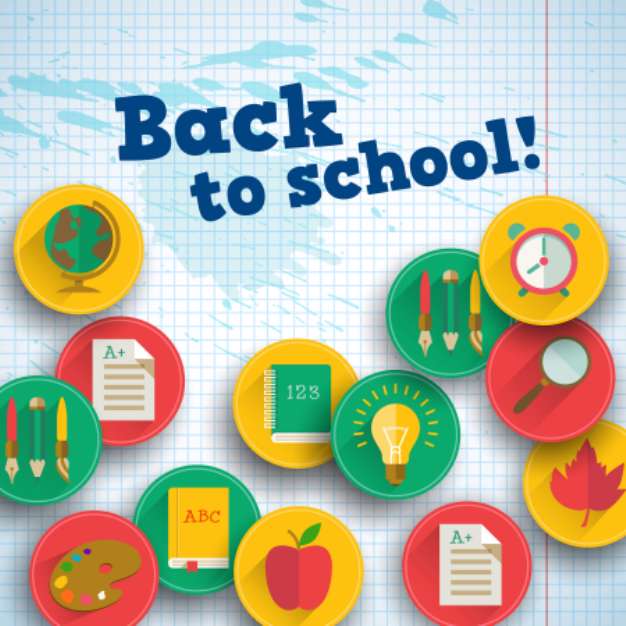 Back to school background