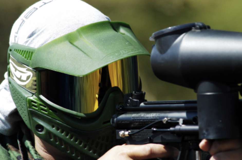 paintball player