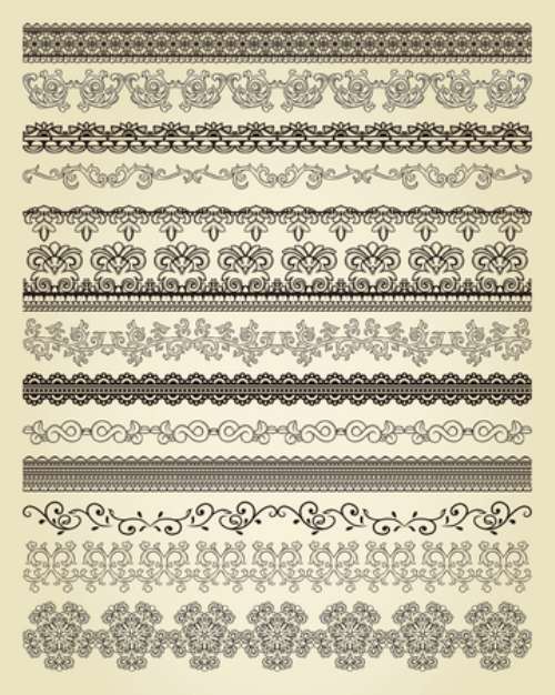 set of borders