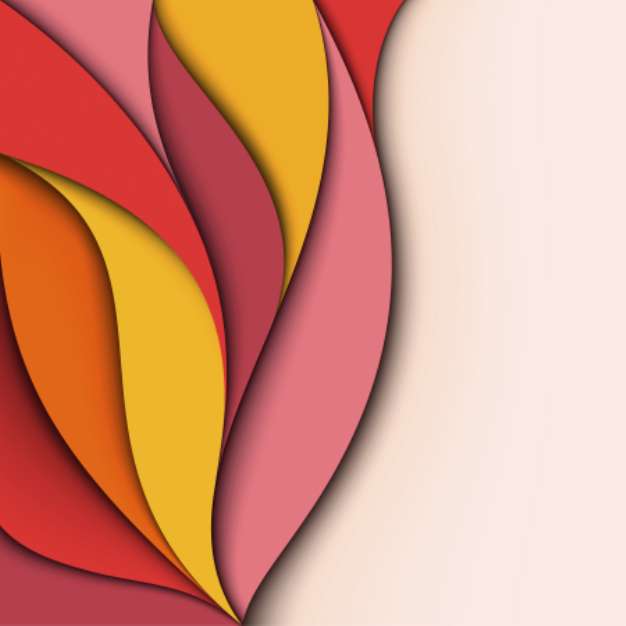 Cover design. Colorful background
