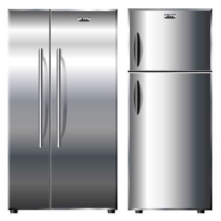 Metalic refrigerators