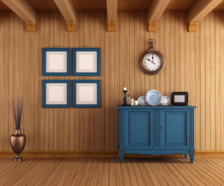 Interior of a country house