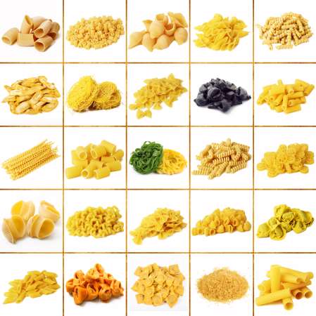 pasta italiana collage