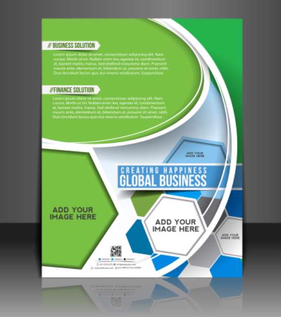 ector business brochure, flyer, magazine cover