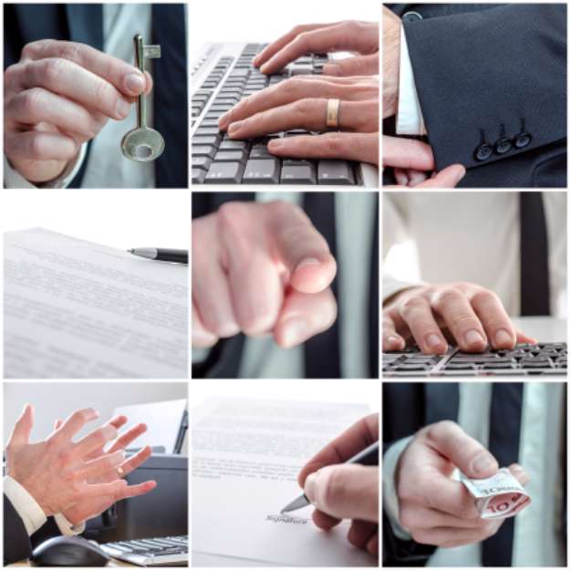 Business collage