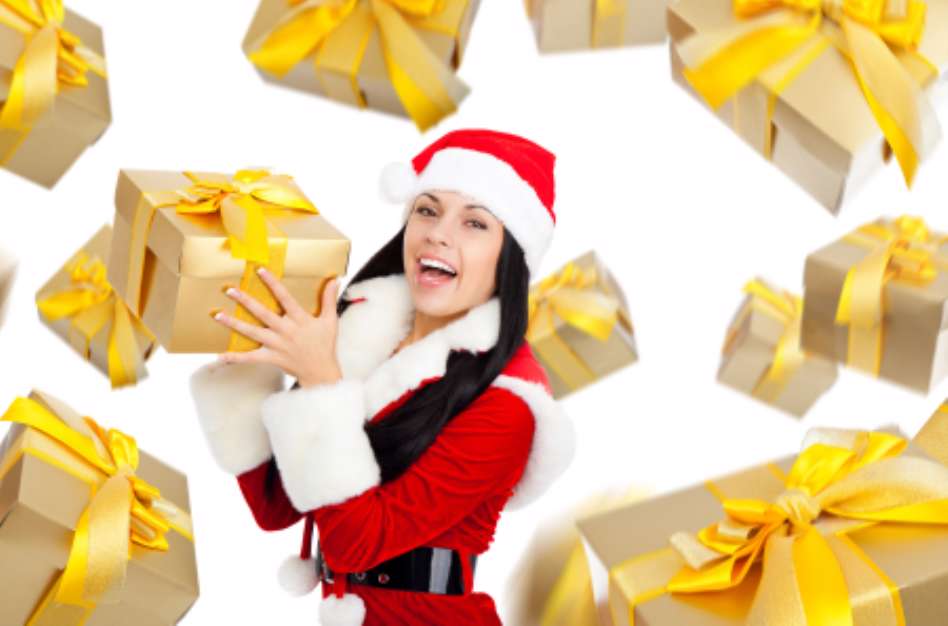 santa girl creative disign