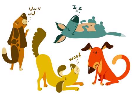 dogs set