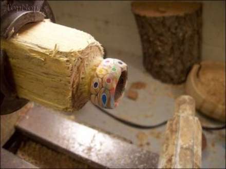 ساخت حلقه ای بی نظیر و رنگارنگ