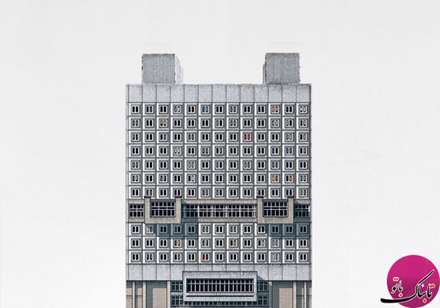 معماری‌های بلوک شرق در ماکت‌هایی کوچک