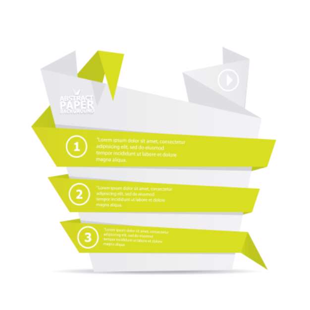 Vector abstract origami background for website or cover design.