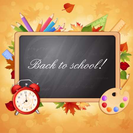 Back to school illustration