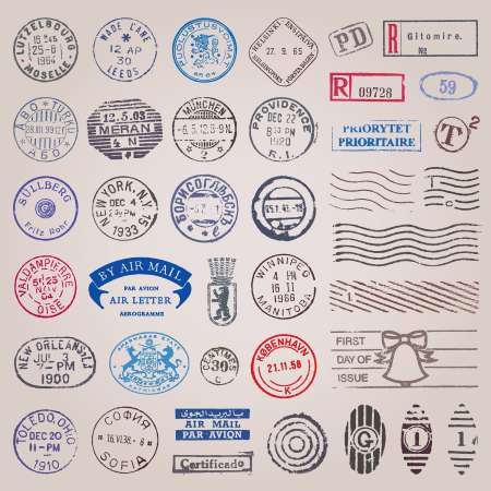 Vintage Postage Stamps