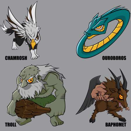Mythical Creatures Set 21
