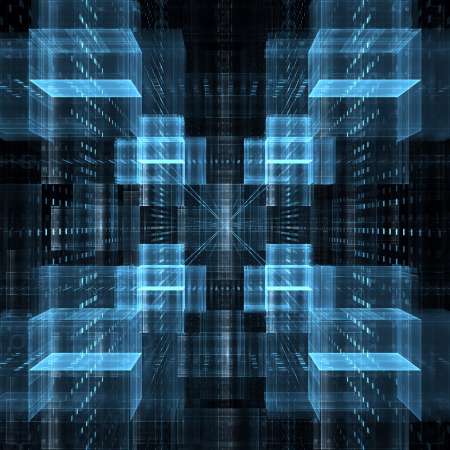 Abstract business science or technology background