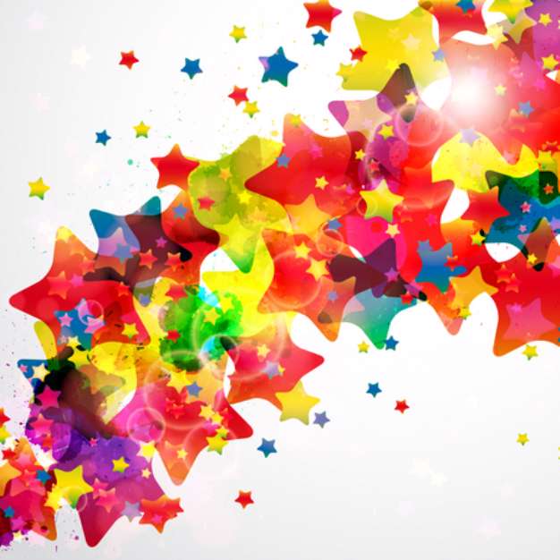 Abstract background forming by watercolor paint splashes.