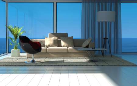 Modern Design Apartment Architecture by the Sea