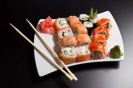 Japanese sushi seafood