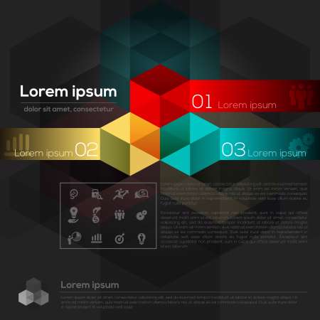 Geometric Abstract Design Layout