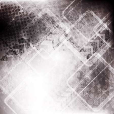 Technical grunge vector design