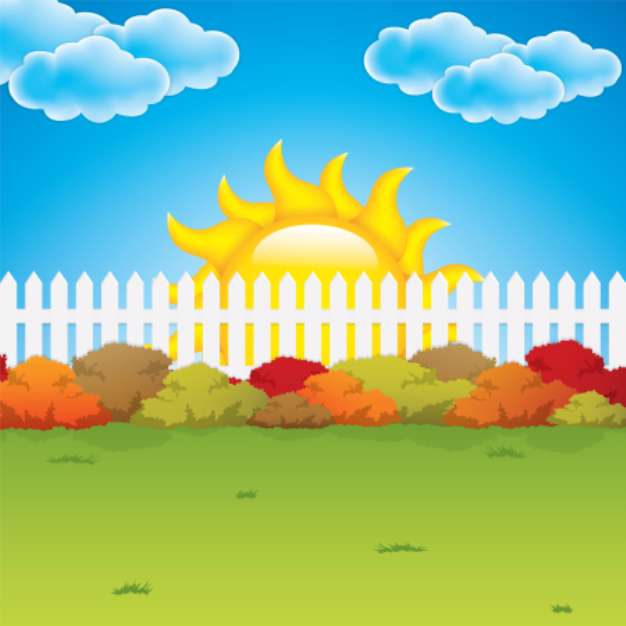 Autumn garden