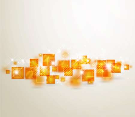 Vector orange abstract background