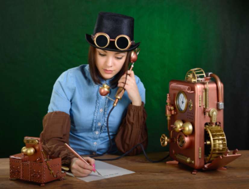 Receiving telephone messages.