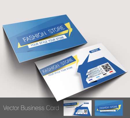 business card, vector