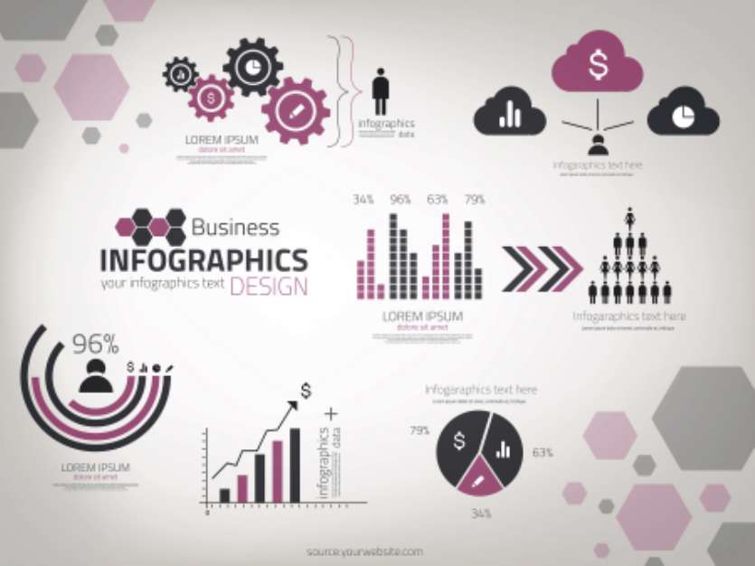 Infographics  Design template. Vector