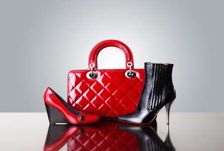 shoes and handbag,  fashion photo