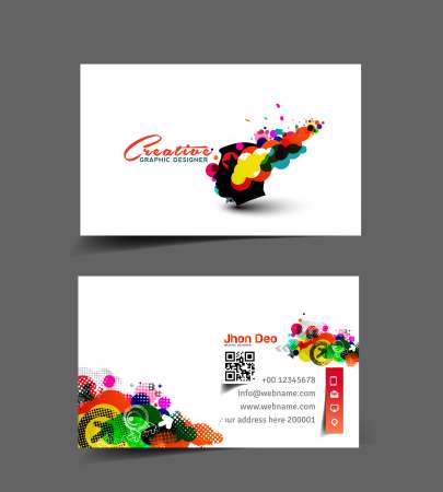 vector business card