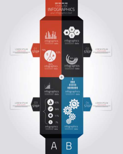 Infographics  Design template. Vector