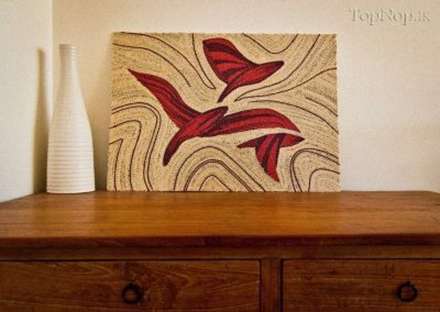 مجسمه هایی ساخته با برش و فر دادن کاغذ