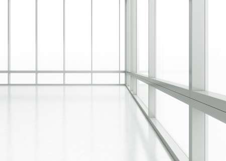 bright interior with large window