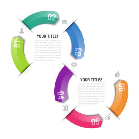 Infographics design template