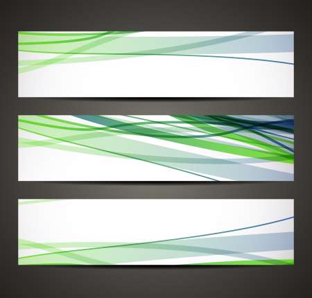 banner with abstract pattern