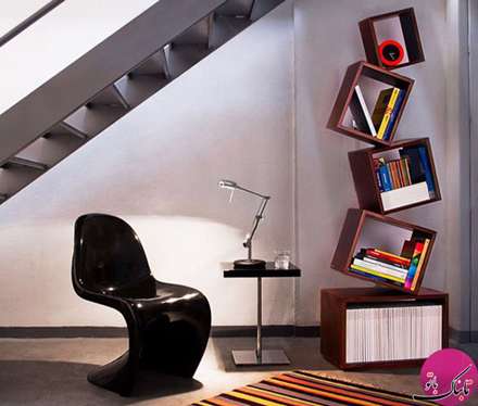 قفسه‌های کتاب فوق العاده منحصر بفرد