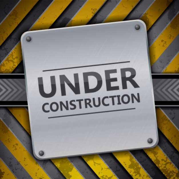 Бигсток. Caution Construction. Under icon Construction Caution.