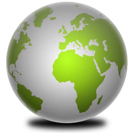 3D Weltkugel , 3D Globe