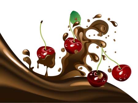 Cherries in chocolate