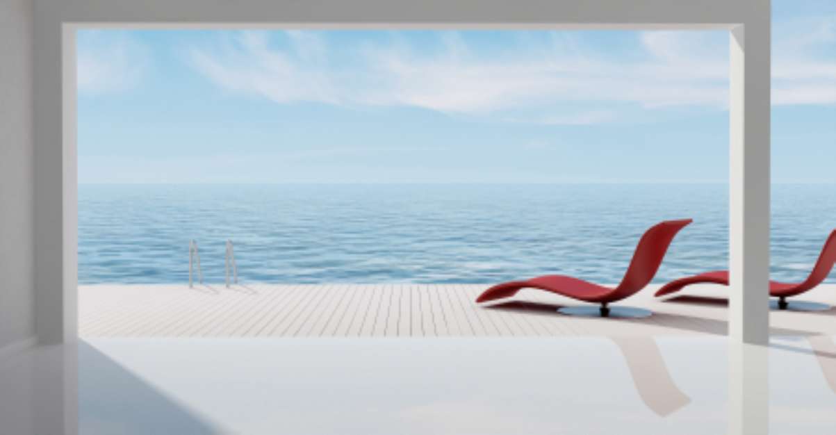 minimalist sea house