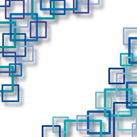 Vector Abstract Blue Squares Background