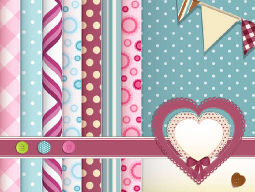 vintage scrapbook layout2
