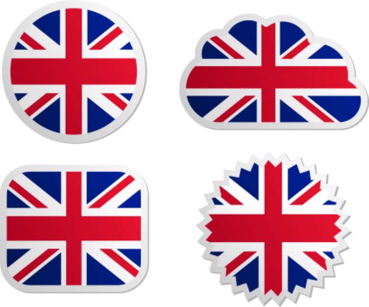Fahne Groأںbritannien Sticker