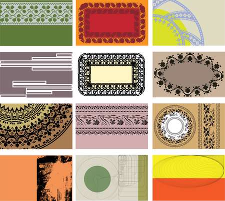 horizontal business cards