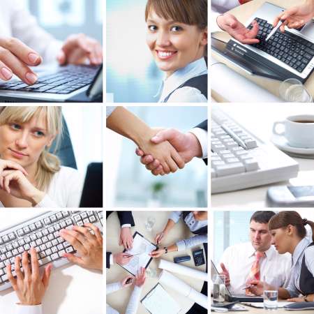 Business collage