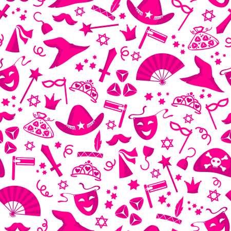 seamless pattern with costumes